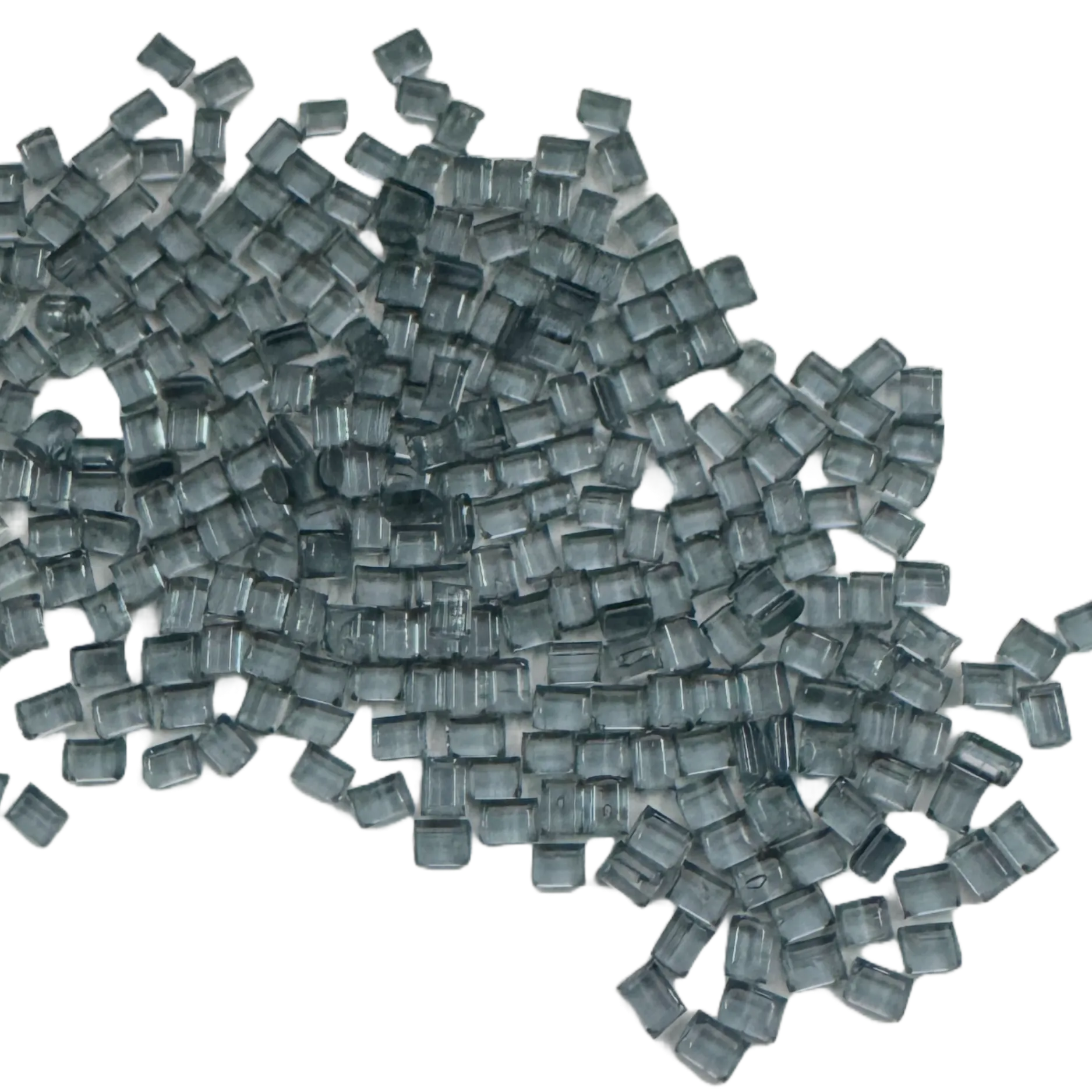 Granulés de polycarbonate recyclé gris translucide uniformes avec une forme de granulé cohérente. - GREENCORE RESOURCES LIMITED | Cpsemarketplace