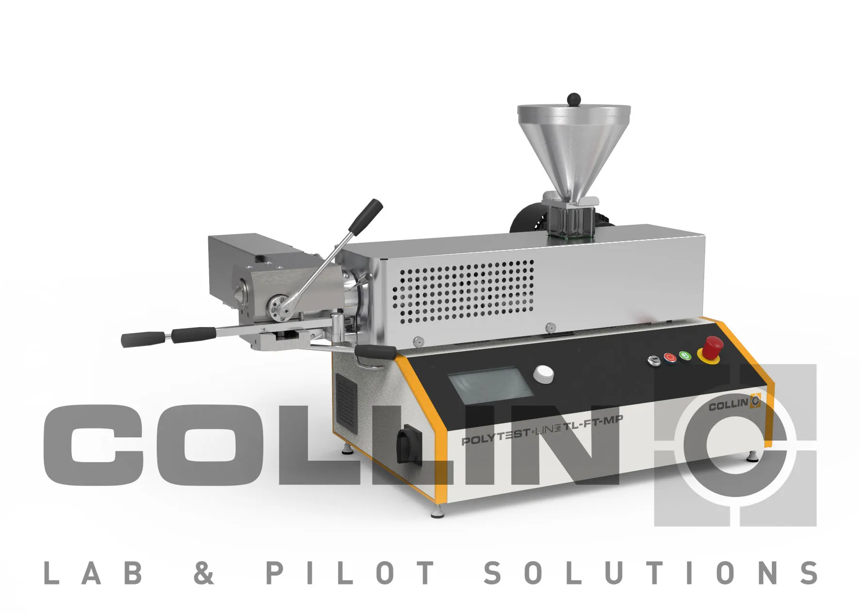 Máquina de extrusión de plásticos a escala de laboratorio con controles integrados para un monitoreo y ajuste precisos de la presión. - COLLIN Lab&Pilot Solutions GmbH | Cpsemarketplace


