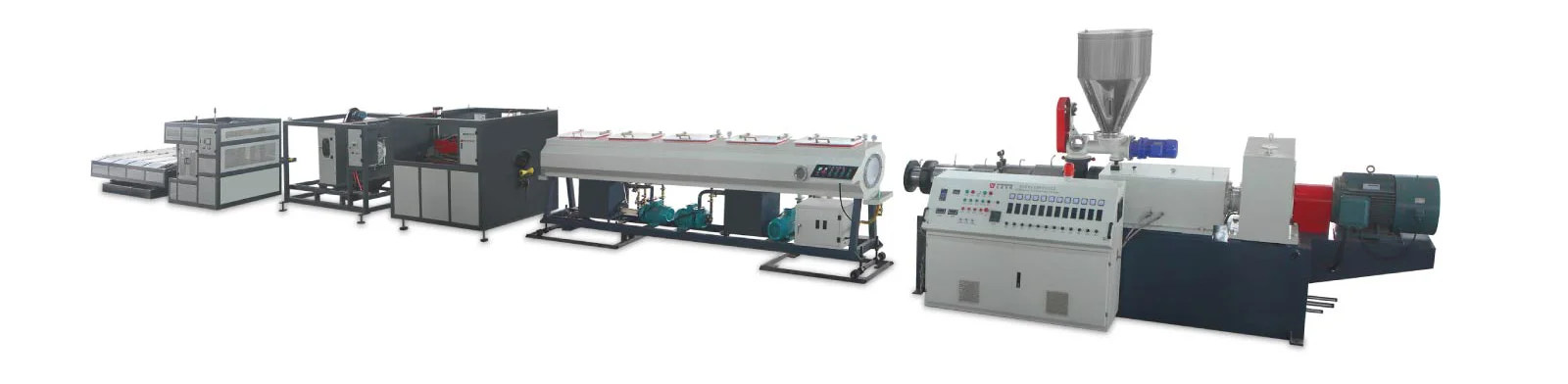 Extrudeuse monovis au début d'une ligne complète d'extrusion plastique - ZHANGJIAGANG YATONG MACHINERY CO.,LTD. | Cpsemarketplace

