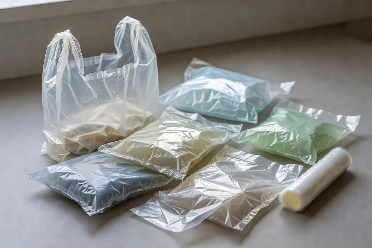 경량 제품용 유연한 비닐 봉지 및 필름 롤로 포장된 LDPE 펠릿 - plascentral.com

