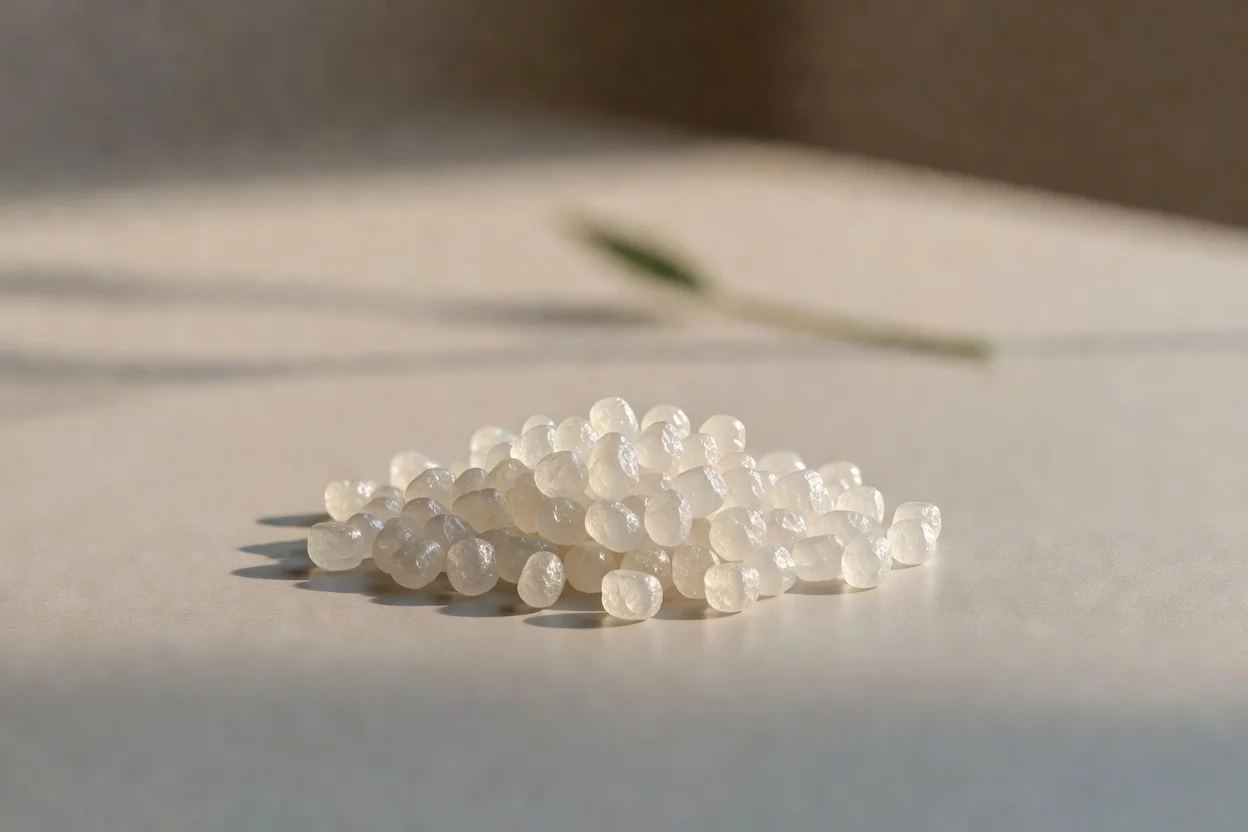 半透明生物基聚丙烯颗粒作为聚合物加工的可持续原材料 - plascentral.com
