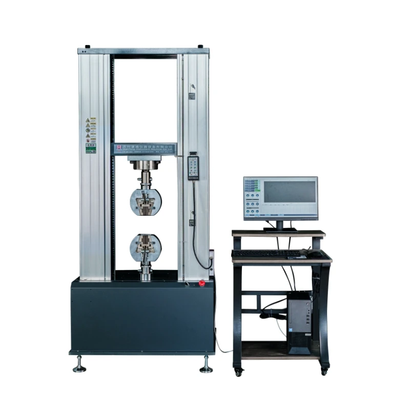 用于塑料力学性能测试的双柱万能试验机，带拉伸夹具. - Suzhou Qiantong Instrument Equipment Co.,Ltd. | Cpsemarketplace


