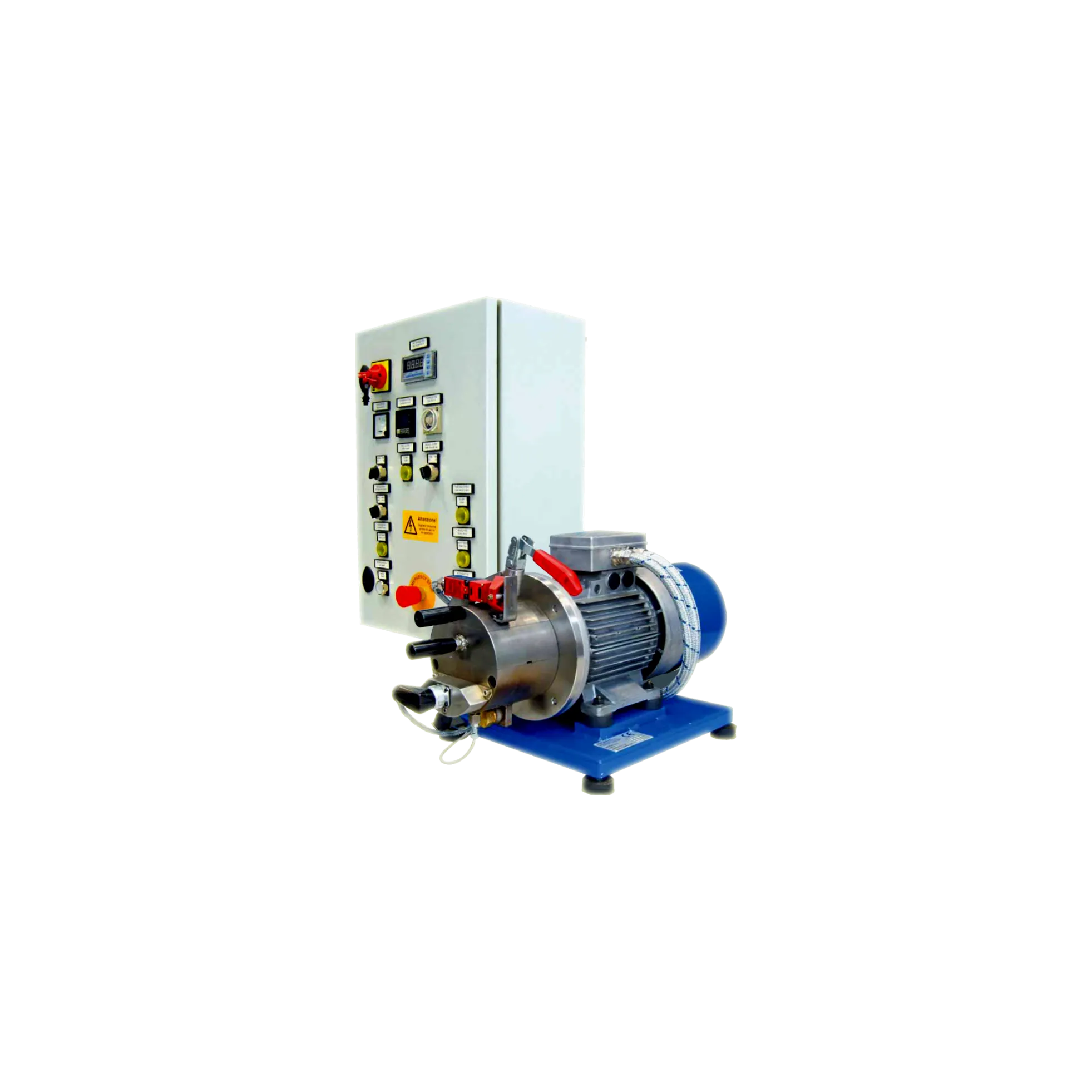 Unidad de bomba de precisión con motor eléctrico y armario de control para recubrimiento por pulverización industrial. - COMAC srl | Cpsemarketplace

