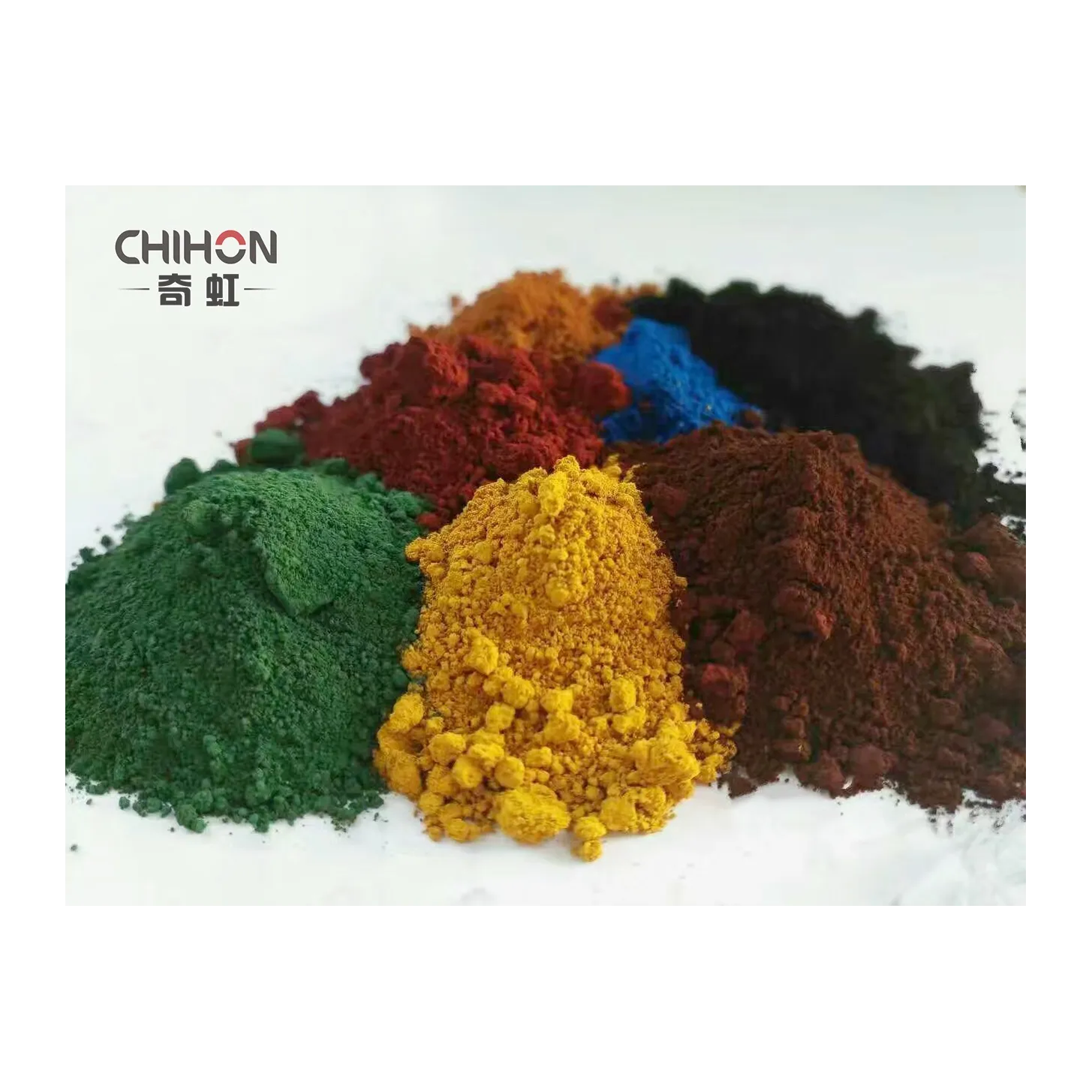 Pigmentos inorgánicos de óxido de hierro en rojo, amarillo, marrón y negro para la coloración de plástico y caucho. - ZHEJIANG QIHONG PIGMENT TEHNOLOGY CO.,LTD. | Cpsemarketplace