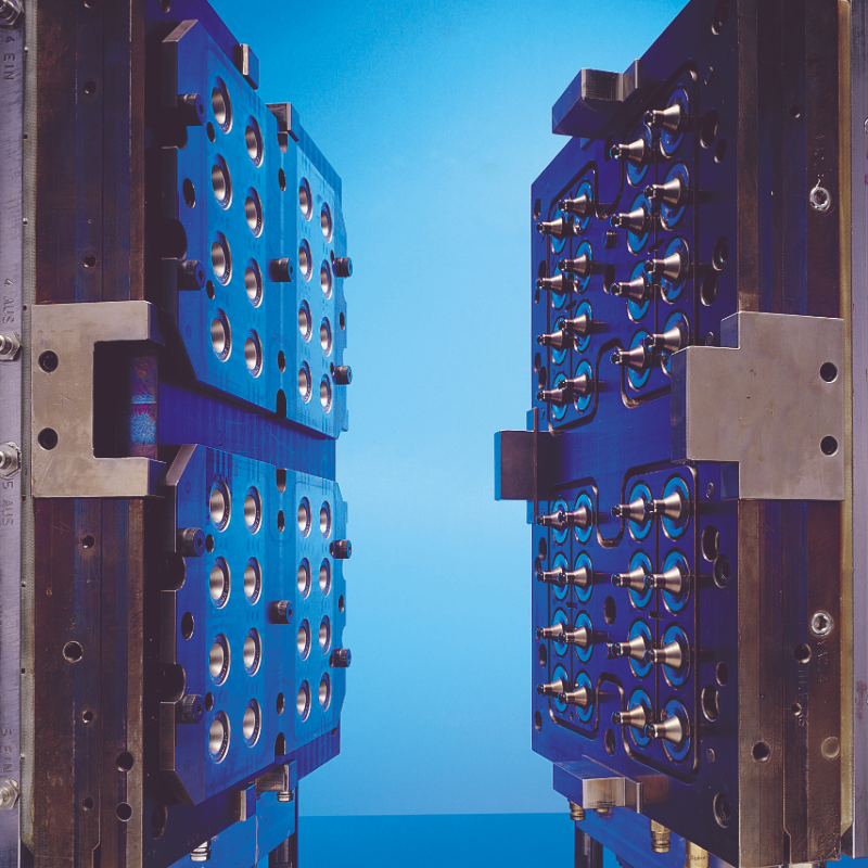 Precision injection mold with multiple cavities and cooling channels for high-volume LSR production. - RICO GROUP GMBH | Cpsemarketplace

