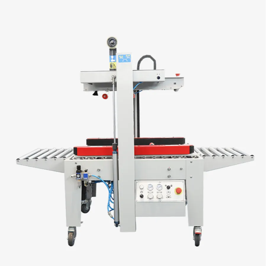 高容量包装用の一体化テープ貼付ヘッド付きカートンシール機。 - HUALIAN MACHINERY GROUP CO.,LTD. | Cpsemarketplace

