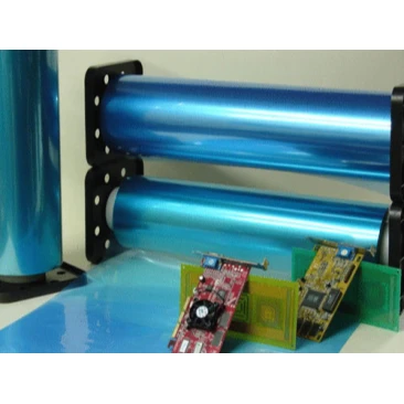 Ensayo de laminación de rodillos compactos con rodillos de presión azules emparejados que aplican una película transparente sobre componentes electrónicos - NANJING BREADY ADVANCED MATERIALS TECHNOLOGY(GROUP)CO.,LTD | Cpsemarketplace

