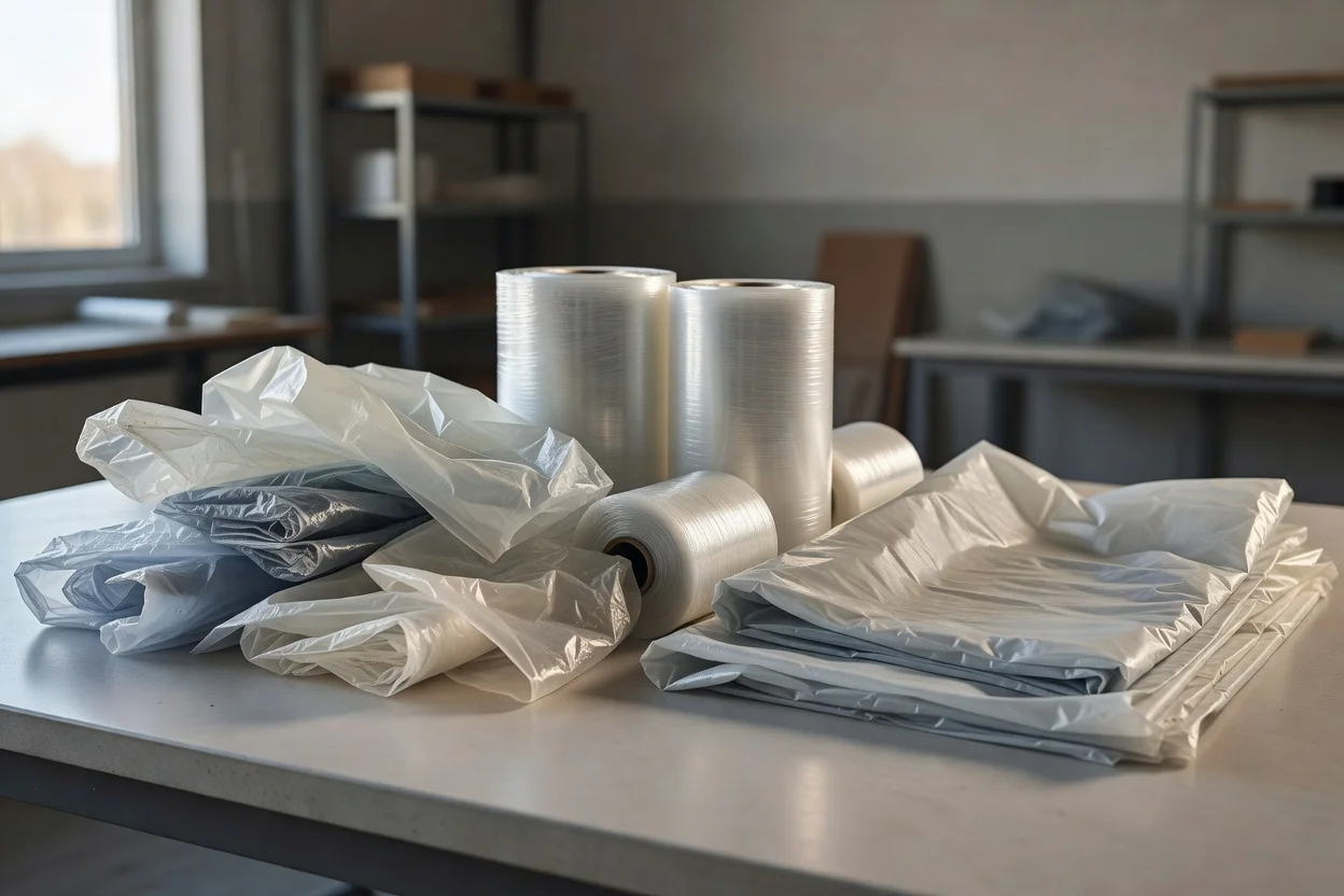 透明および半透明グレードの再生LDPEプラスチックフィルムのロールおよびシート。 - plascentral.com

