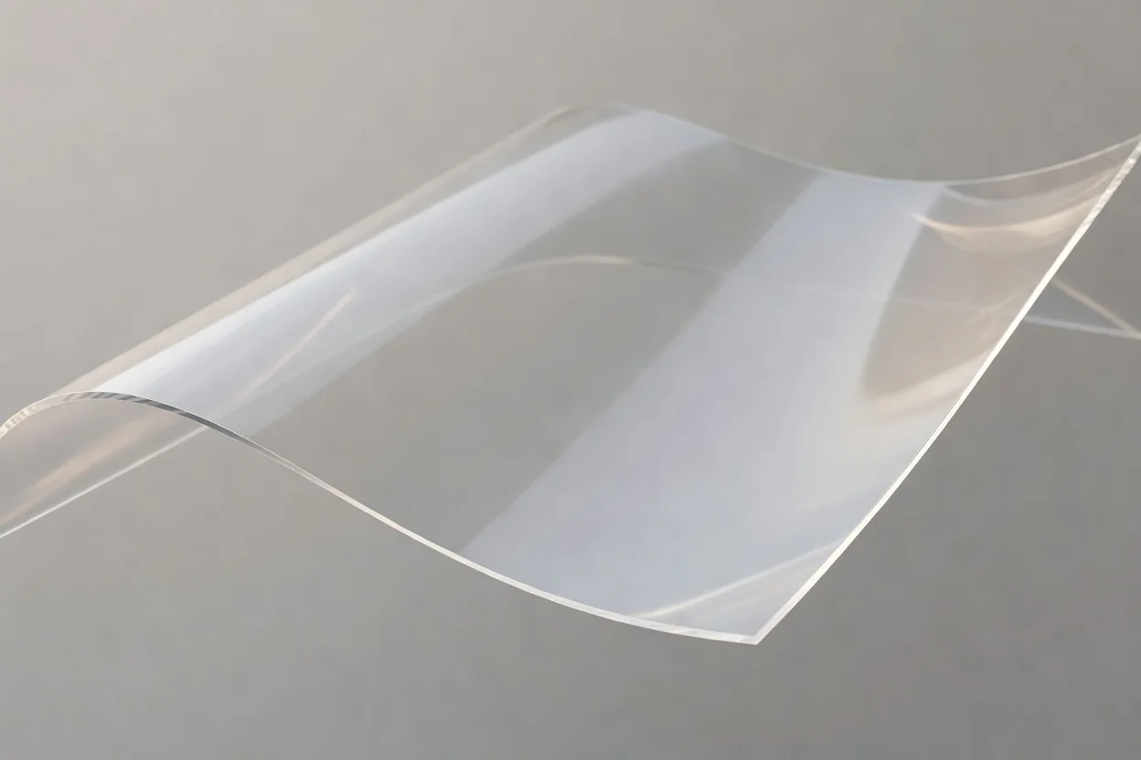 لوح فيلم ETFE شفاف مع وضوح بصري عالي وملمس سطح أملس. - plascentral.com

