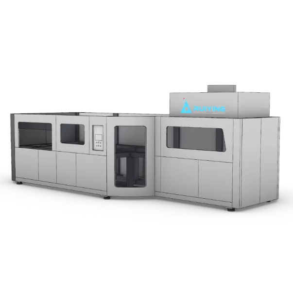 用於PET瓶生產的吹塑機，帶有白灰色外殼和觀察窗。 - ZHEJIANG HUANGYAN RUIYING MACHINERY CO.,LTD. | Cpsemarketplace

