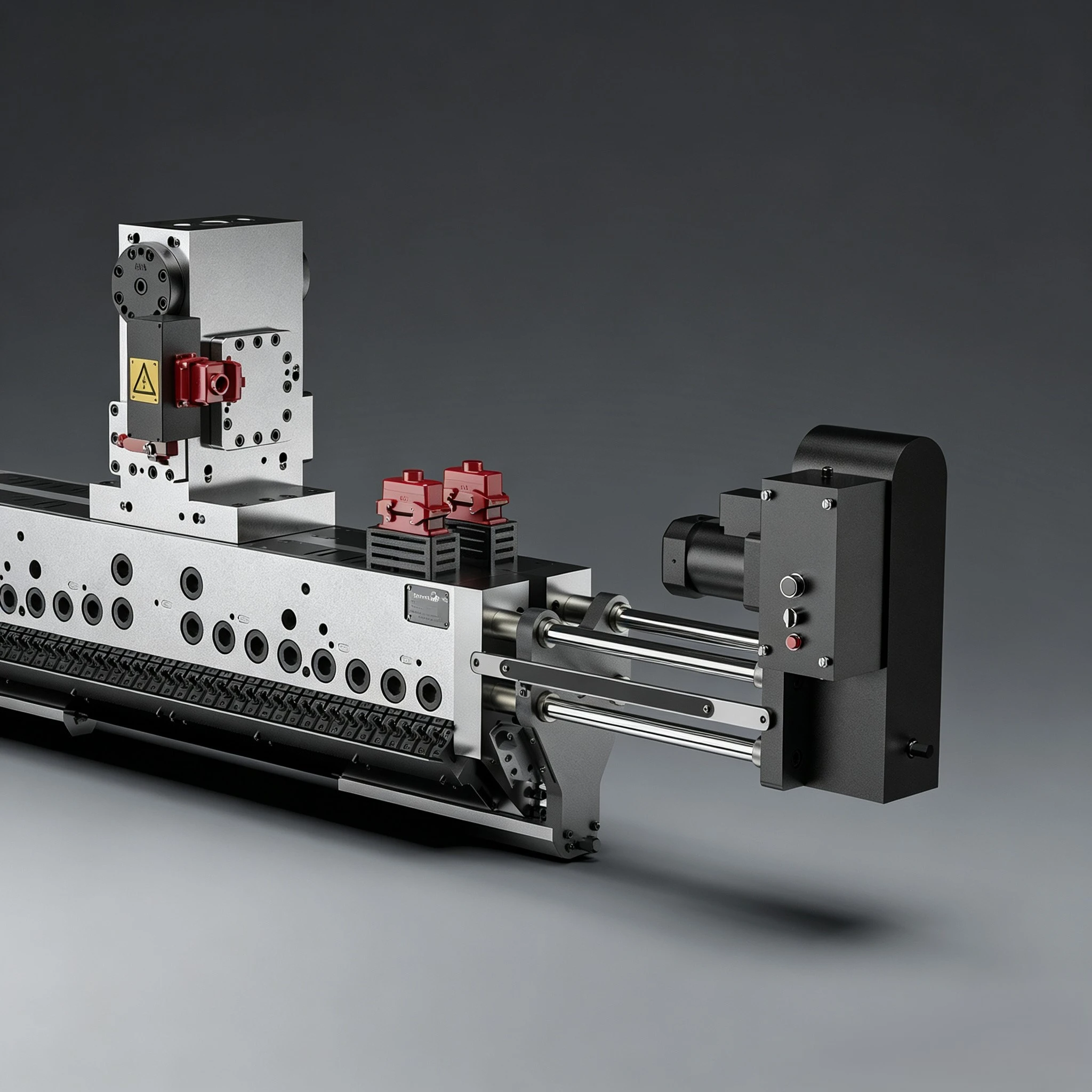 Ensemble de filière plate de haute précision pour l'extrusion de plastique avec canaux d'écoulement, actionneurs et commandes. - Zhejiang JCtimes Technology Co.,Ltd | Cpsemarketplace

