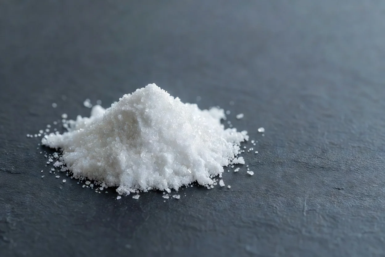 具有顆粒狀質地和反射面的白色結晶聚合物粉末。 - plascentral.com
