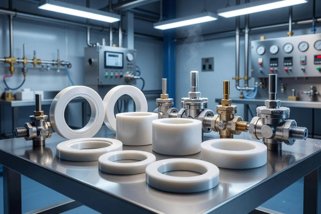 Precision-engineered PCTFE components and industrial valves for high-performance applications. - plascentral.com

