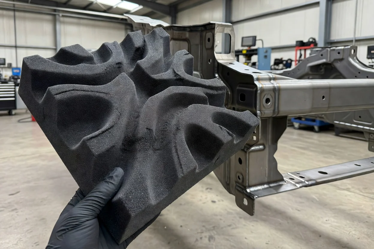 Molded expanded polypropylene foam component for automotive applications - plascentral.com

